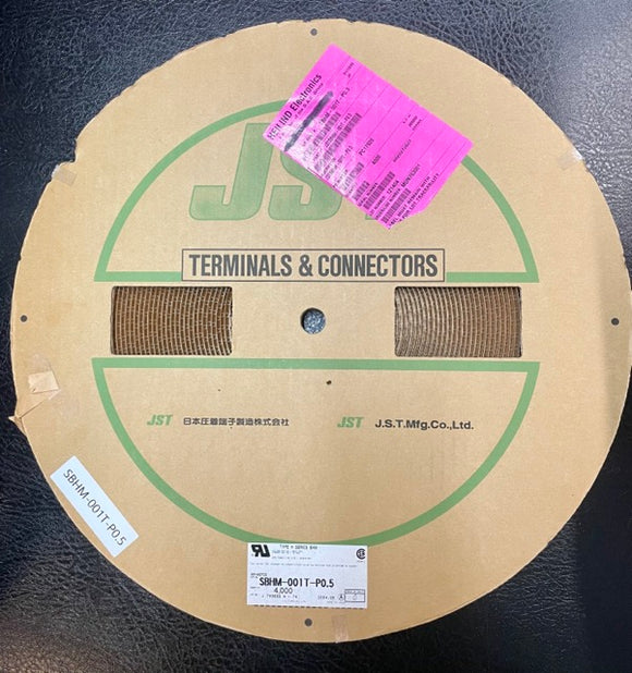 Terminales SBHM-001T-P0.5 JST 22-28AWG Carrete